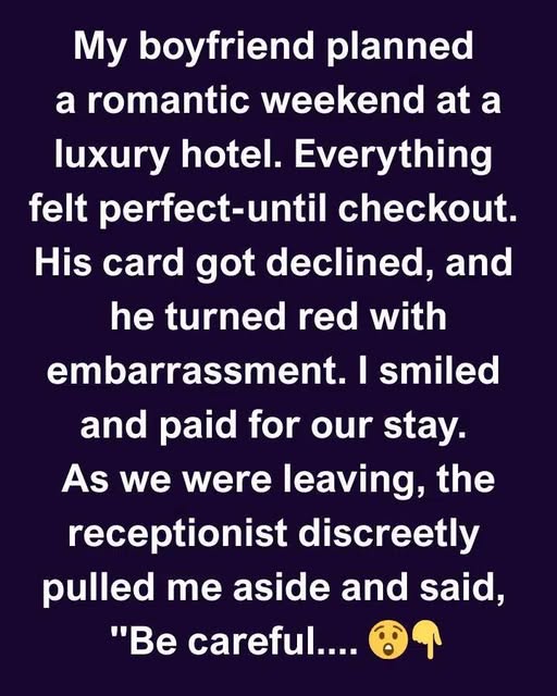 My Boyfriend Planned A Romantic Weekend At A Luxury Hotel. Everything Felt Perfect—Until Checkout…